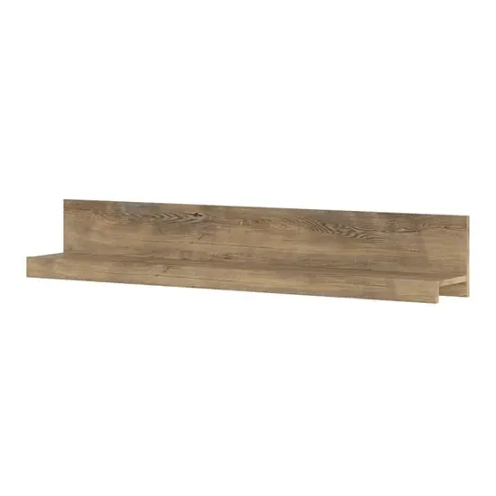 Rapilla Wide Wall Shelf - Chestnut, MDF product