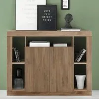 Raya Wooden Sideboard with 2 Doors - Mercure