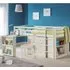Rayon Bunk Bed with Storage Drawer - White, Pine