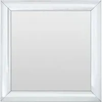 Recon Square Wall Mirror - Silver