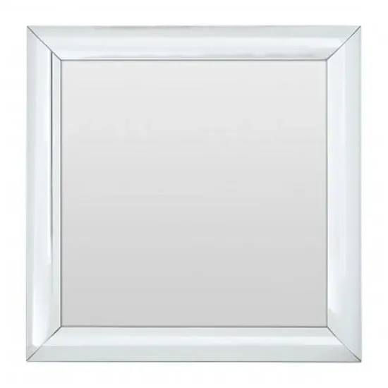 Recon Square Wall Mirror - Silver image