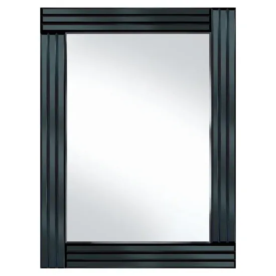 Rectangle Wall Mirror - Black image