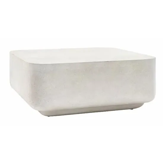 Redding Wooden Coffee Table - Concrete Effect