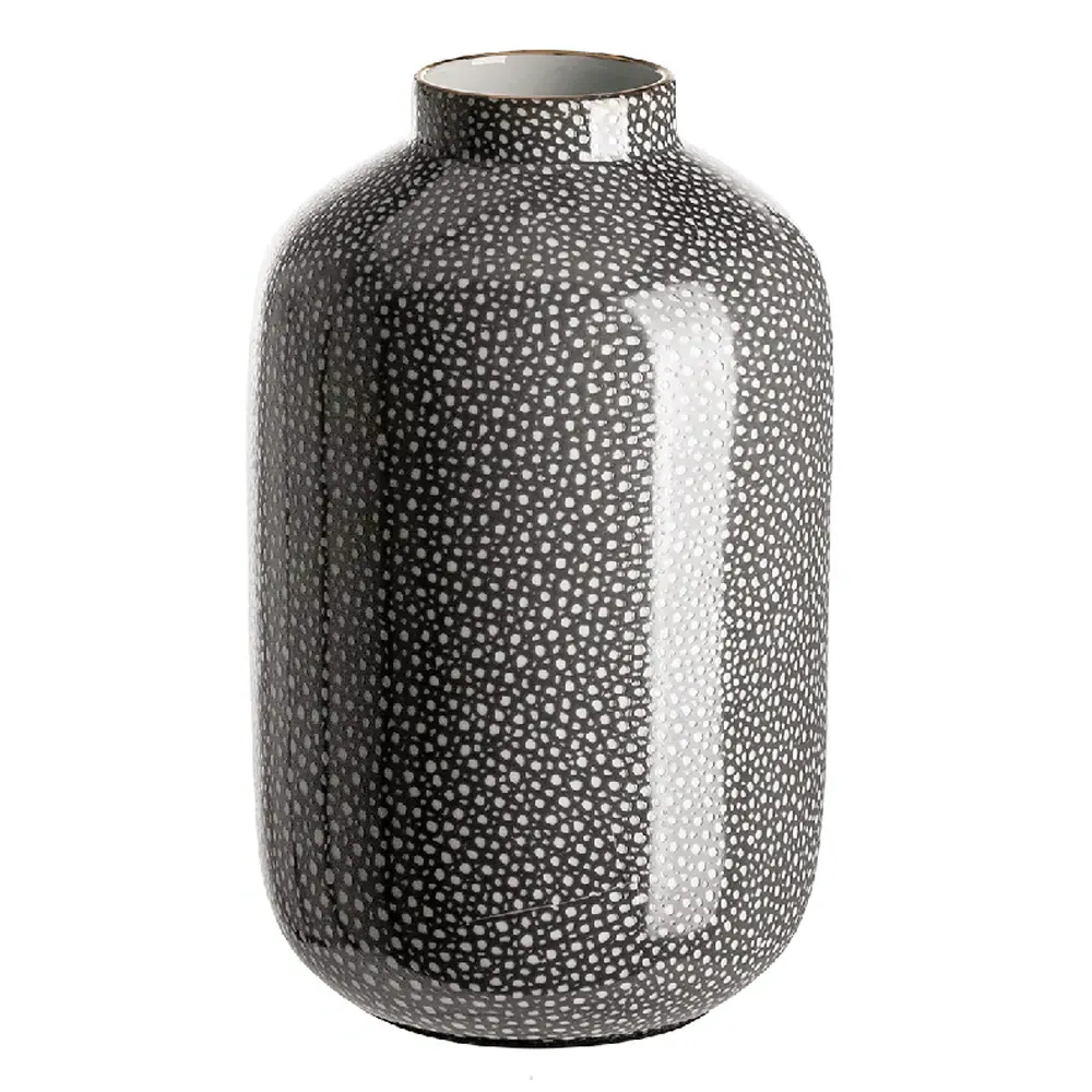 Redford Small Decorative Vase - Grey, Porcelain product