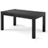 Regal Dining Table - Black, MDF
