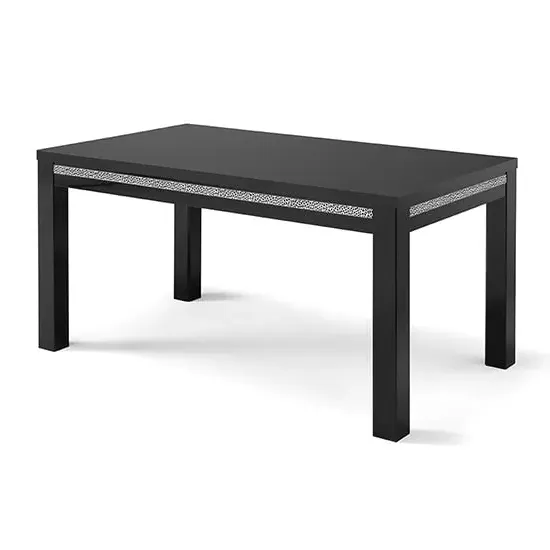 Regal Dining Table - Black, MDF