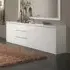 Regal Sideboard with Storage - White, High Gloss Lacquer