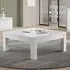 Regal Square Coffee Table High Gloss - White, MDF