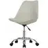 Regis PP Swivel Office Chair - Grey, Polypropylene