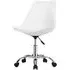 Regis PP Swivel Office Chair - White, Polypropylene