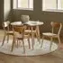 Reims Dining Table with 4 Chairs - Oak