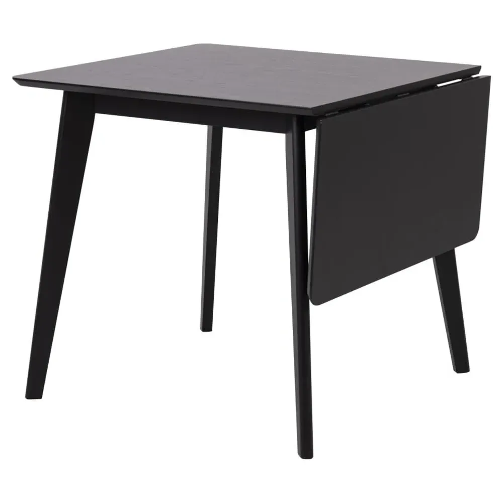 Reims Extendable Dining Table - Black, Wood