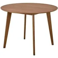 Reims Round Dining Table - Walnut alternate view