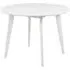 Reims Round Dining Table - White, Oak