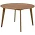 Reims Small Round Dining Table - Walnut