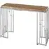 Relics Console Table - Silver, Onyx Stone