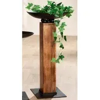 Renee Large Bowl Stand - Anthracite, Mango Wood