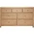 Reston Chest of 7 Drawers - Oak