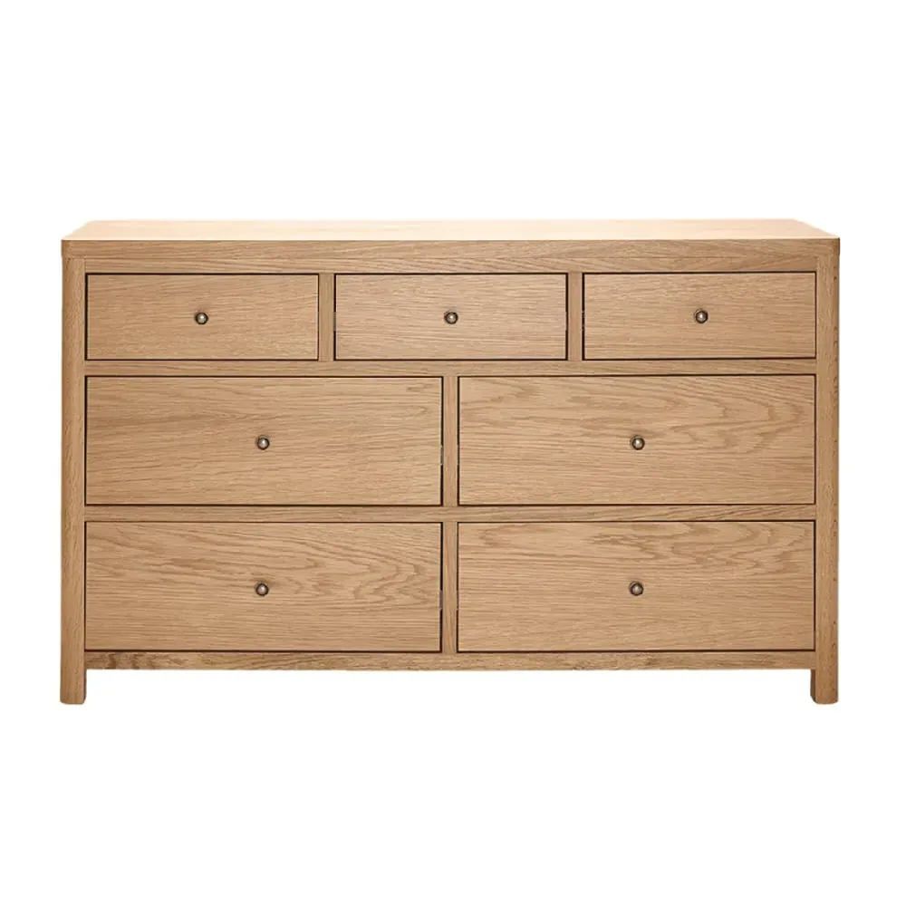 Reston Chest of 7 Drawers - Oak