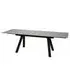 Reston Large Extendable Dining Table - Grey, Sintered Stone