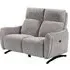 Revere 2-Seater Electric Recliner Sofa - Natural, Fabric