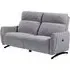 Revere 3-Seater Electric Recliner Sofa - Pewter, Fabric