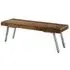 Reverso Dining Bench - Two Tone Oak, Reclaimed Wood
