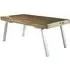 Reverso Medium Dining Table - Two Tone Oak, Reclaimed Wood