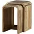 Reverso Nest of 2 Tables - Two Tone Oak, Reclaimed Wood