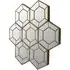 Revive Hexagonal Wall Mirror - Warm Gold