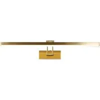 Rhodes Large LED Picture Light - Satin Brass, Metal