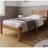Ria Single Bed Frame - Natural Oak