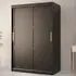 Rieti I Wardrobe 2 Sliding Doors - Black