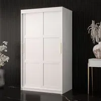 Rieti I Wardrobe 2 Sliding Doors - White