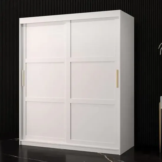 Rieti I Wardrobe 2 Sliding Doors - White