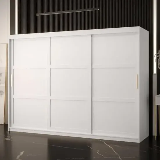 Rieti I Wardrobe 2 Sliding Doors - White