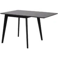Riga Extendable Dining Table - Black, Oak