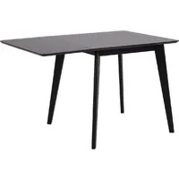 Riga Extendable Dining Table - Black, Wood alternate view
