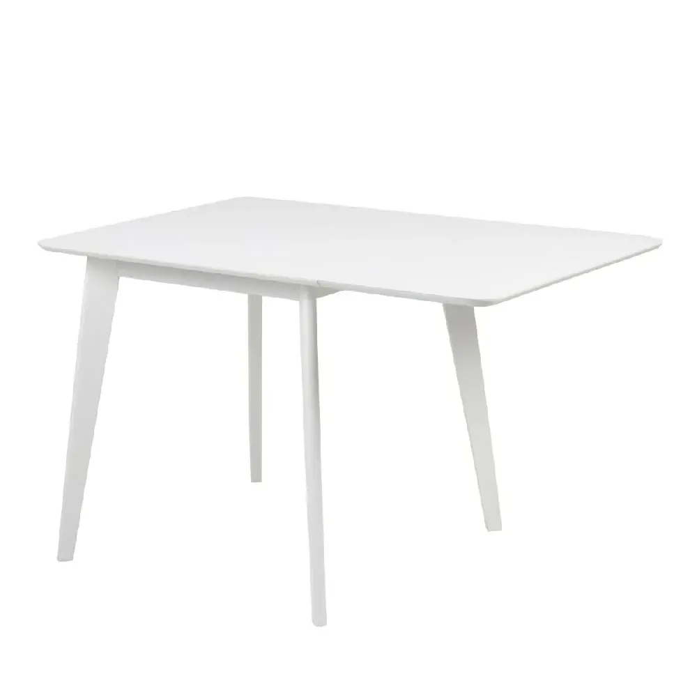 Riga Extendable Dining Table - White, Oak