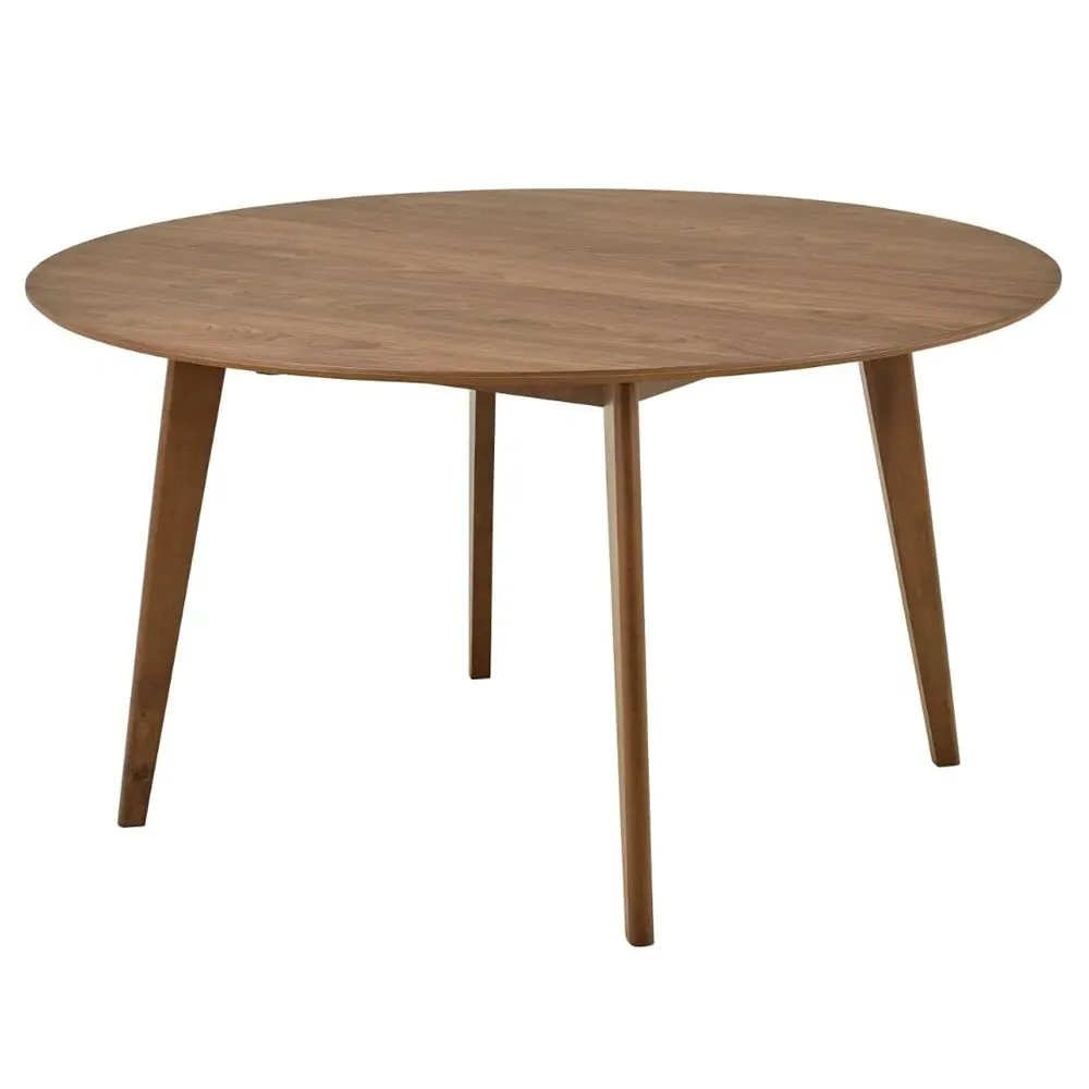 Riga Round Dining Table - Walnut