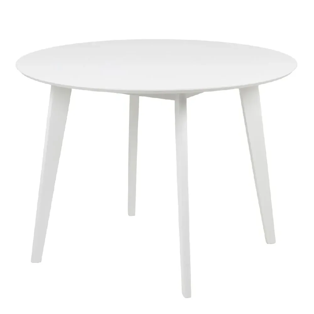 Riga Round Dining Table - White