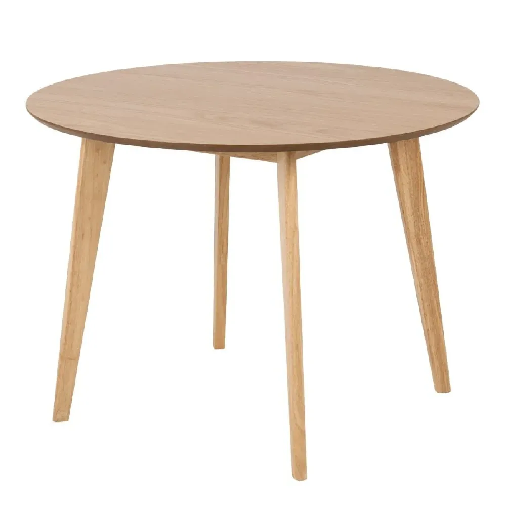 Riga Round Small Dining Table - Oak