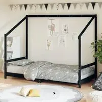 Ringgold Single Bed Frame - Black, Pine