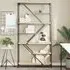 Rivas Bookshelf with Steel Frame - Sonoma Oak