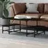 Rivas Coffee Table with Storage - Black
