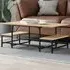 Rivas Coffee Table with Storage - Sonoma Oak