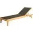 Robalt Adjustable Sling Sun Bed - Natural, Timber