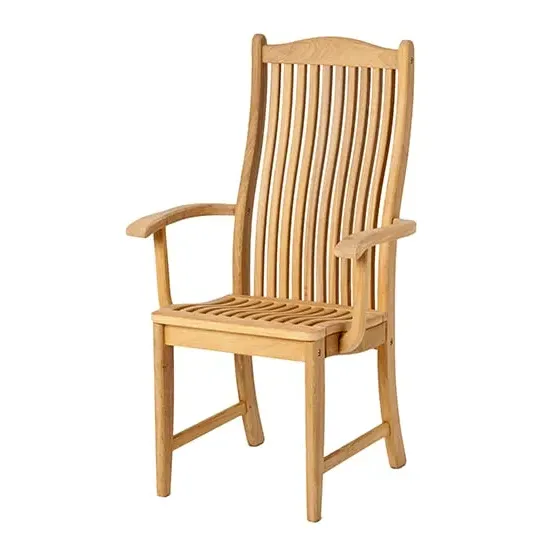 Robalt Bengal Outdoor Armchair - Natural, Timber Wood image