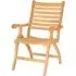 Robalt Folding Dining Armchair - Natural, Timber