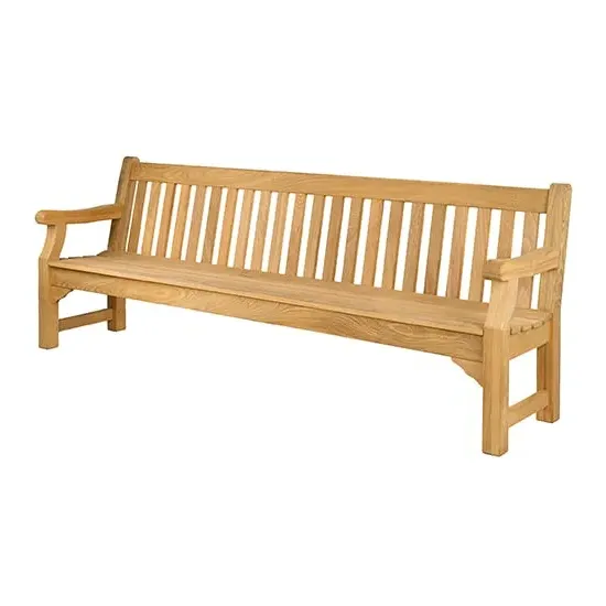 Robalt Park 8ft Outdoor Bench - Natural, Timber